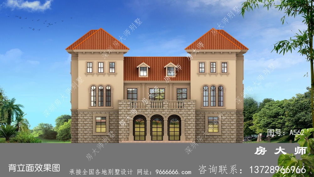 好用又美观大方的小型别墅效果图