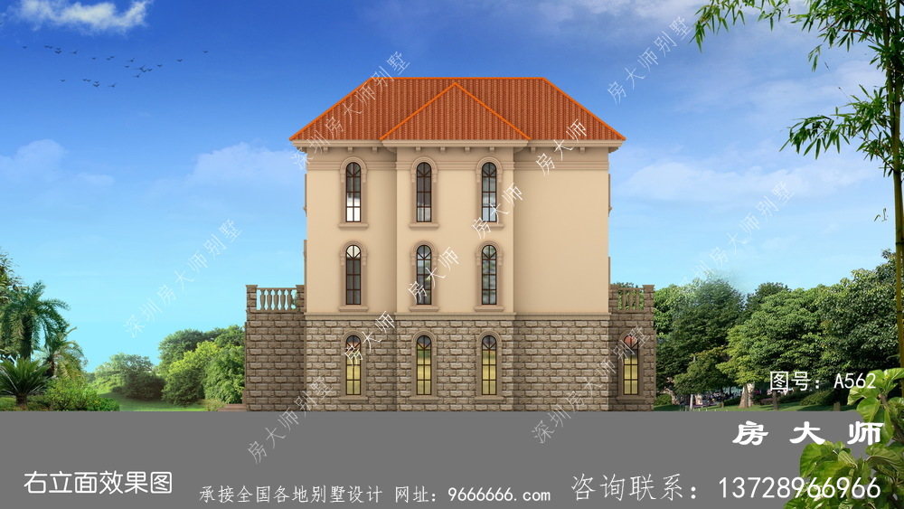 好用又美观大方的小型别墅效果图