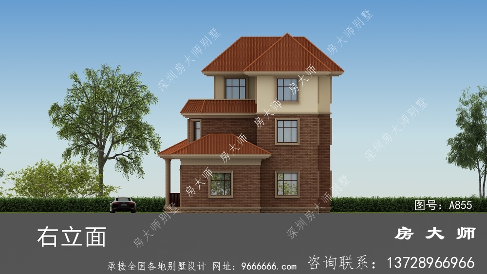 盖好全村都羡慕的欧式豪华别墅