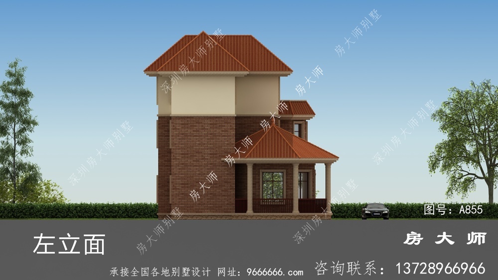 盖好全村都羡慕的欧式豪华别墅