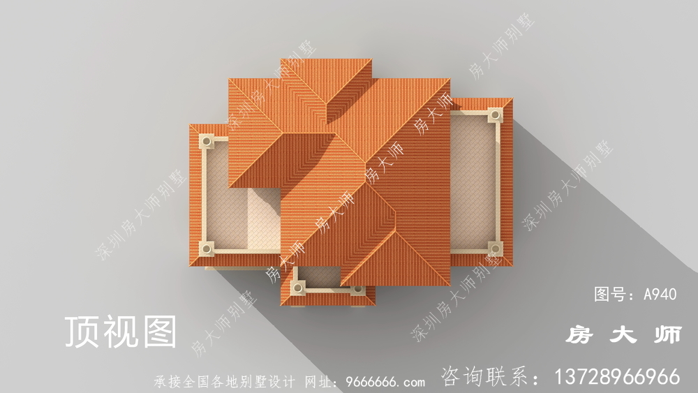 时尚潮流的三层意大利风格别墅图片大全