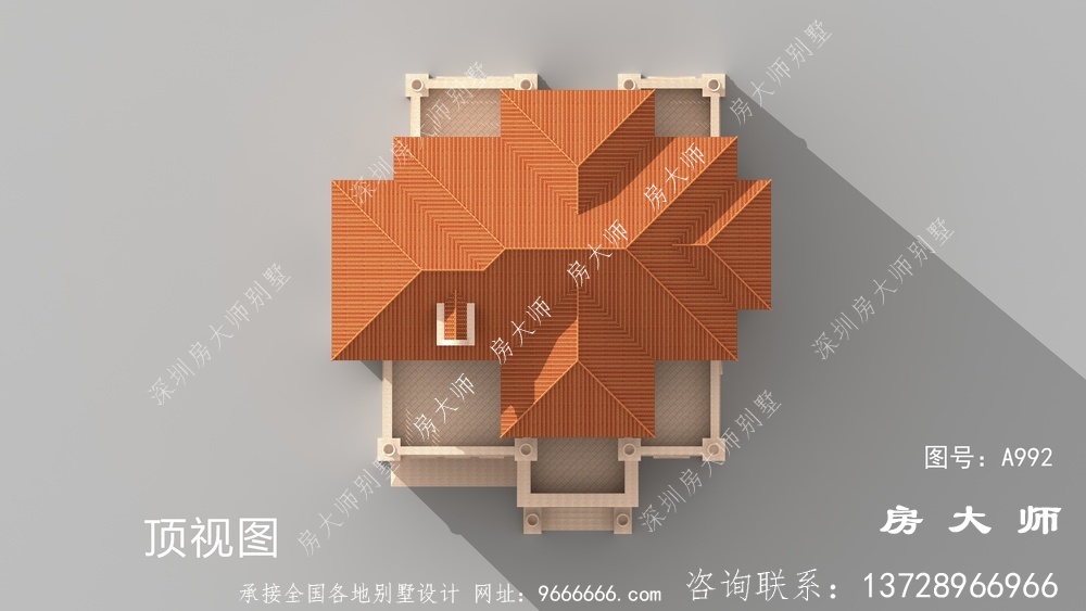  四层意大利风格别墅设计图