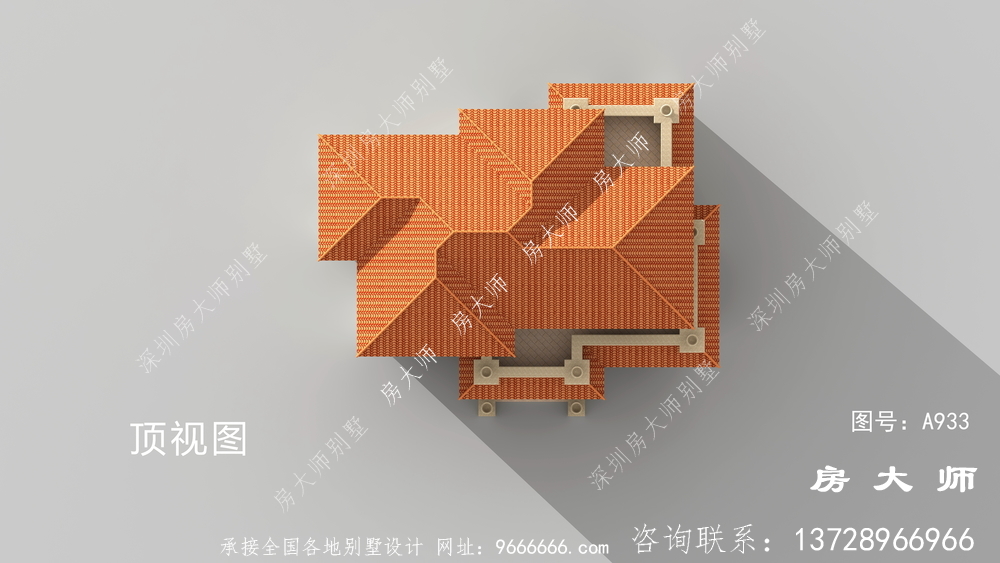 占地面积147平米，浅灰色素雅的墙体装