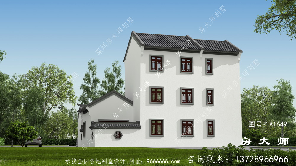 深受农村居民欢迎的新中式院子别墅