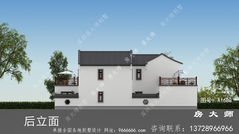 农村苏式园林别墅，理想的房子