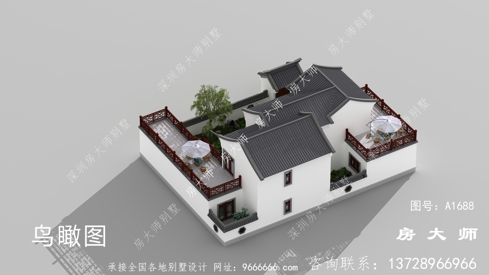 农村苏式园林别墅，理想的房子