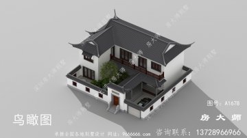 新中式两层苏式别墅设计