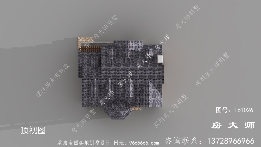 农村两层简欧别墅设计图
