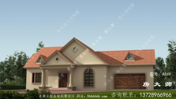 最新款式美式豪华别墅设计效果图