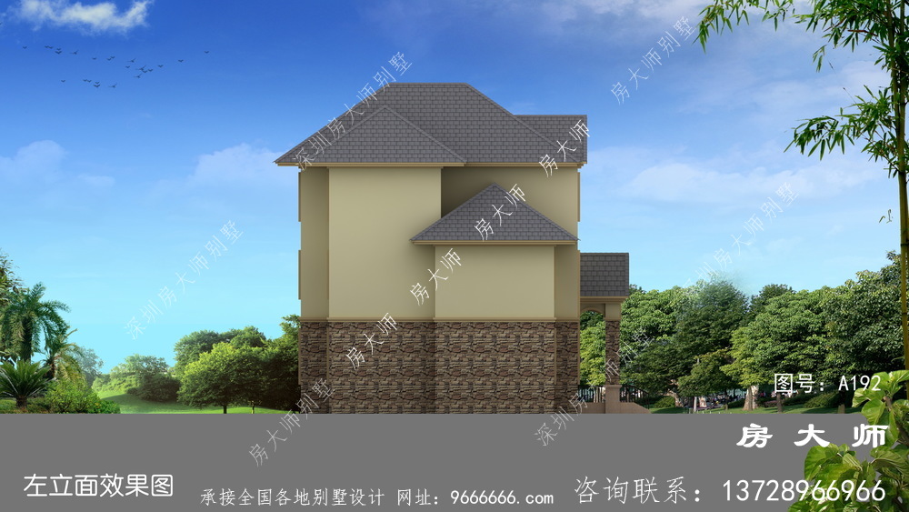 三层当代楼房设计图，带整套工程图纸