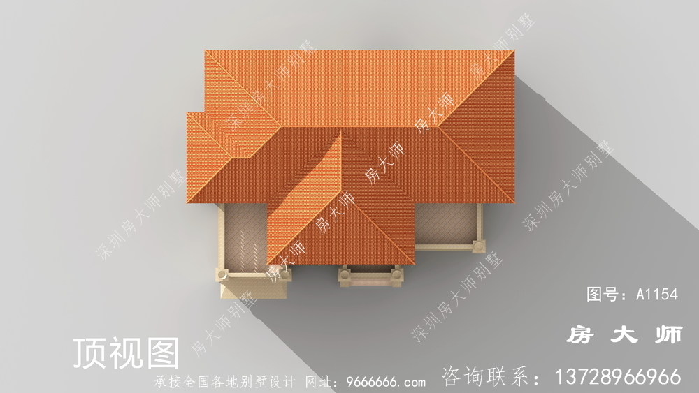 新农村三层欧式简单别墅设计图纸