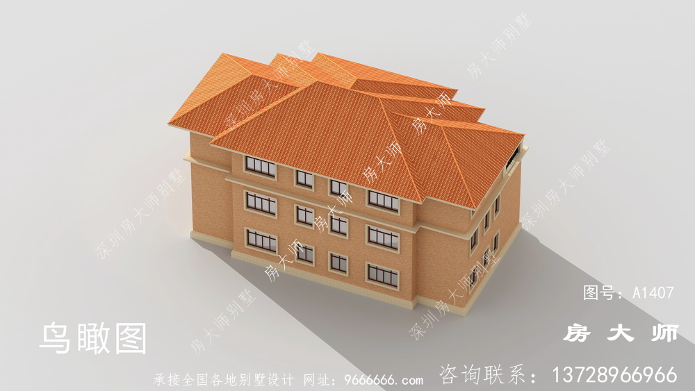 美观大气的双拼别墅，复式欧式别墅