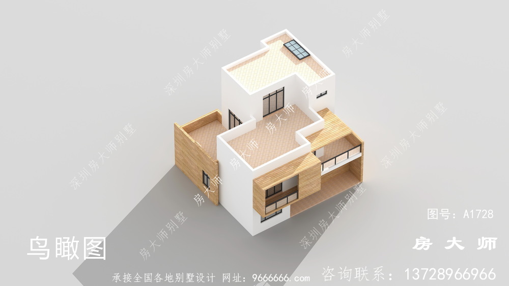 豪华现代三层别墅设计图纸