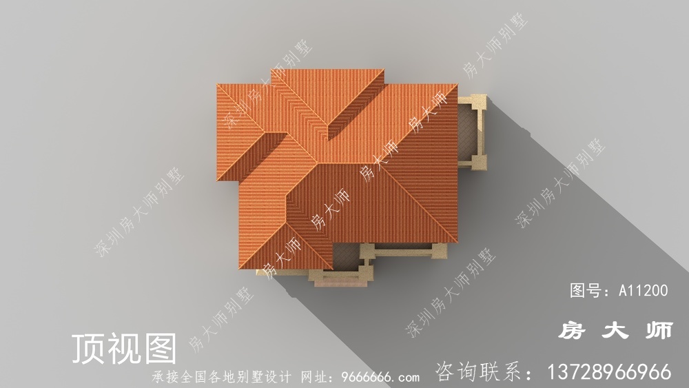 三层独幢楼房设计图，新农村建设建造房型