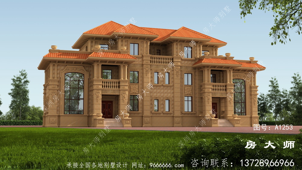 双拼欧式别墅，住进去就是享受生活