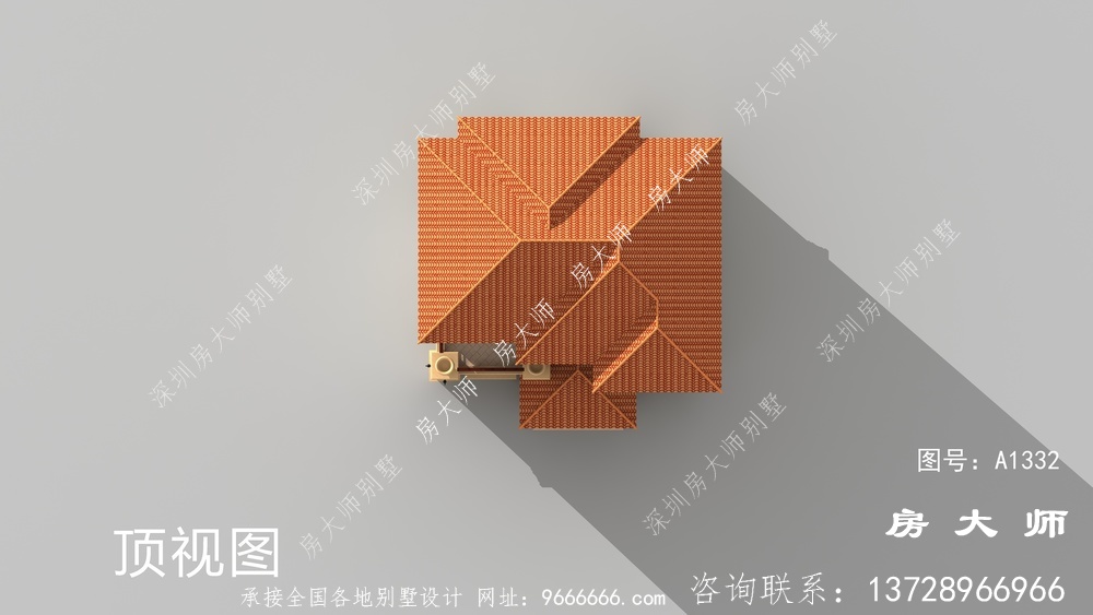 独栋别墅楼房设计图，合适乡村盖