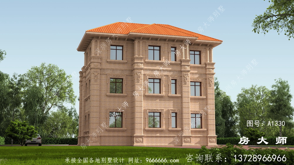 既实用又上档次的欧式风格别墅