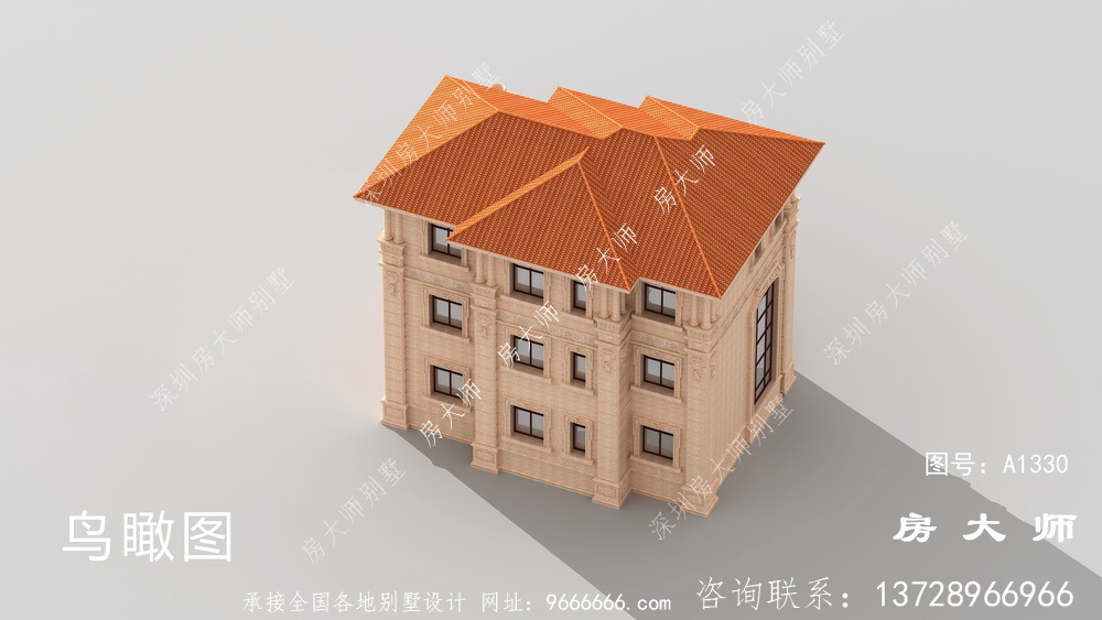 既实用又上档次的欧式风格别墅