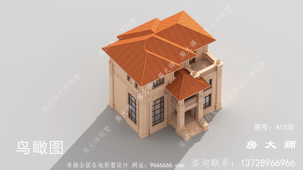 既实用又上档次的欧式风格别墅