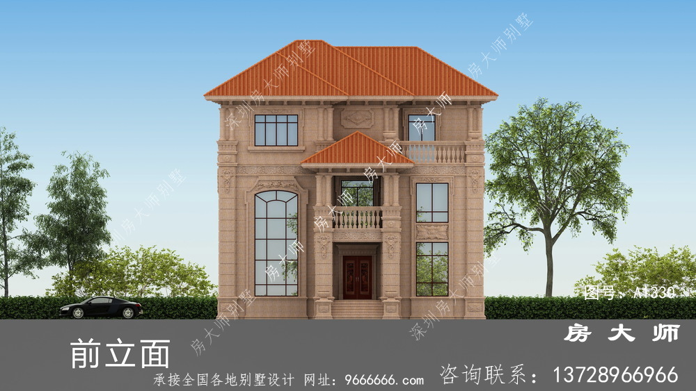 既实用又上档次的欧式风格别墅