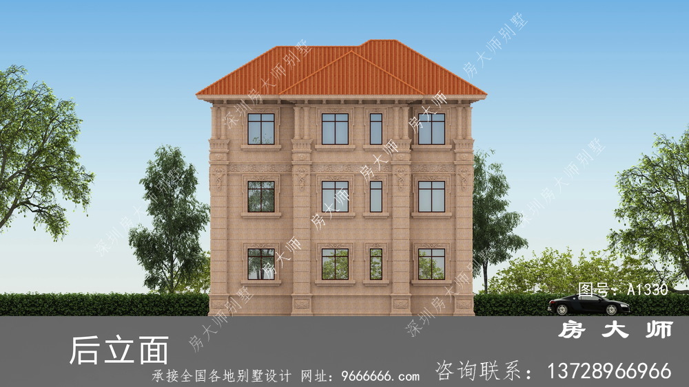 既实用又上档次的欧式风格别墅