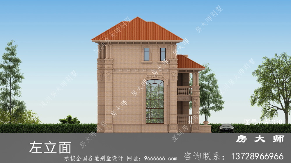 既实用又上档次的欧式风格别墅