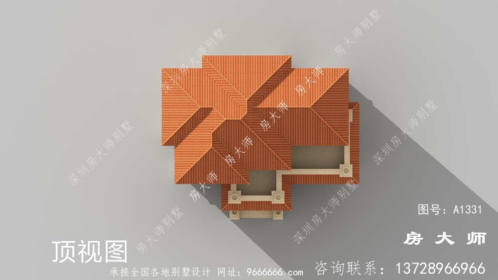 经典大气的意大利风格别墅效果图