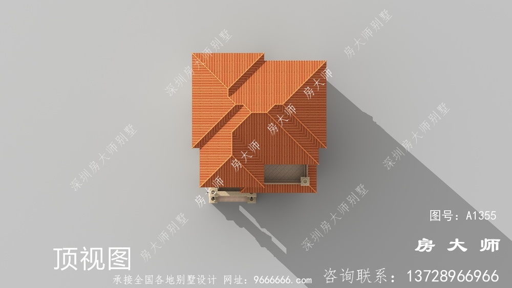 现代意大利风格农村别墅设计图