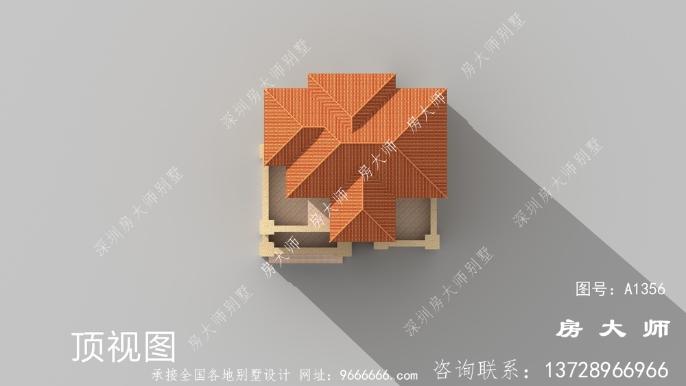 温暖的欧式风格自建别墅设计图