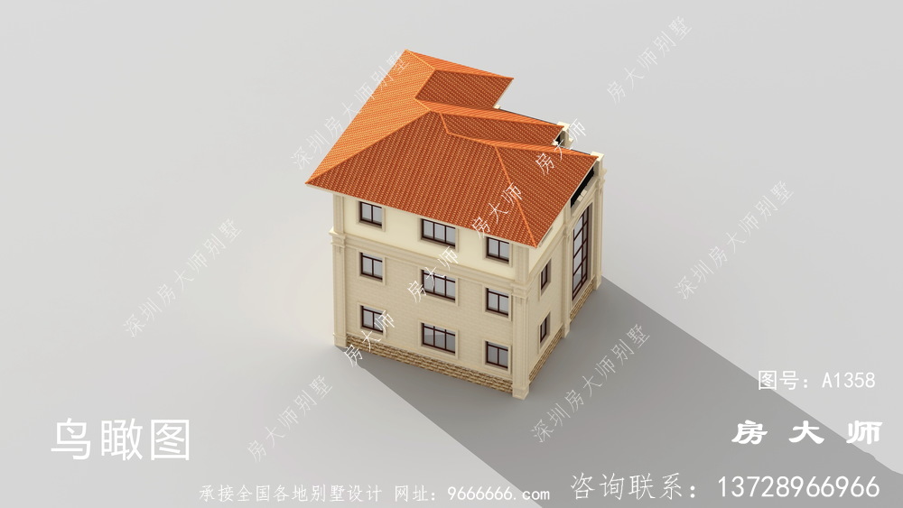 既实用又上档次的欧式风格别墅