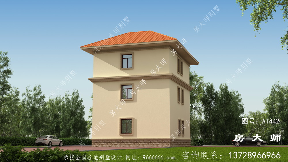 新农村欧式风格别墅设计图