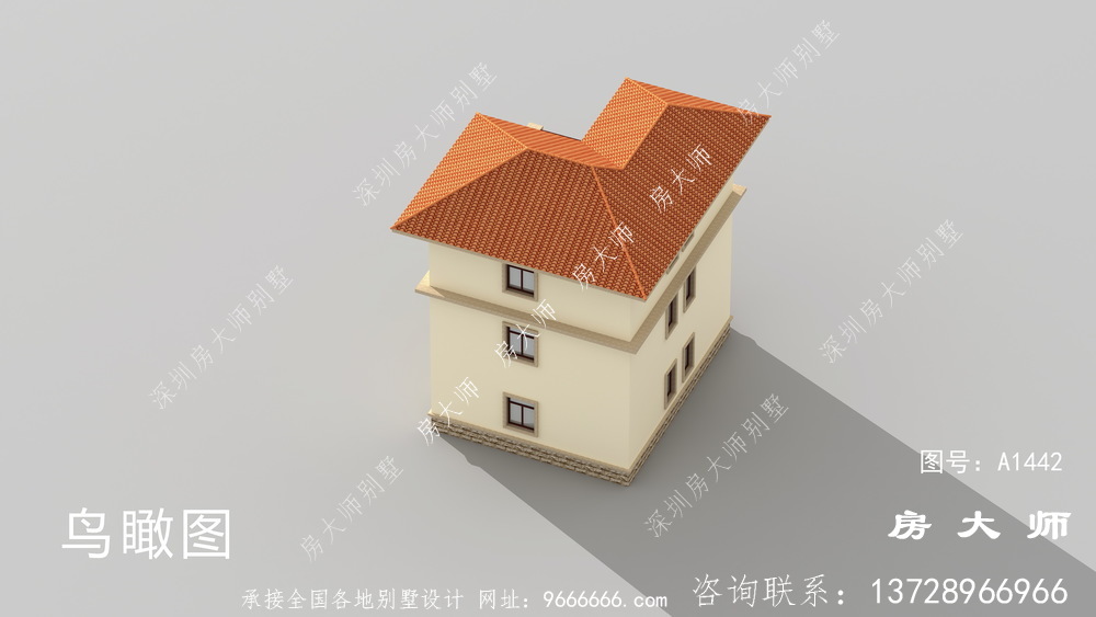 新农村欧式风格别墅设计图