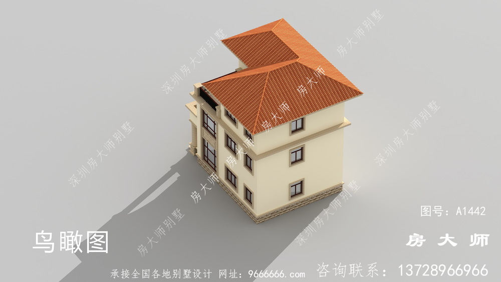 新农村欧式风格别墅设计图