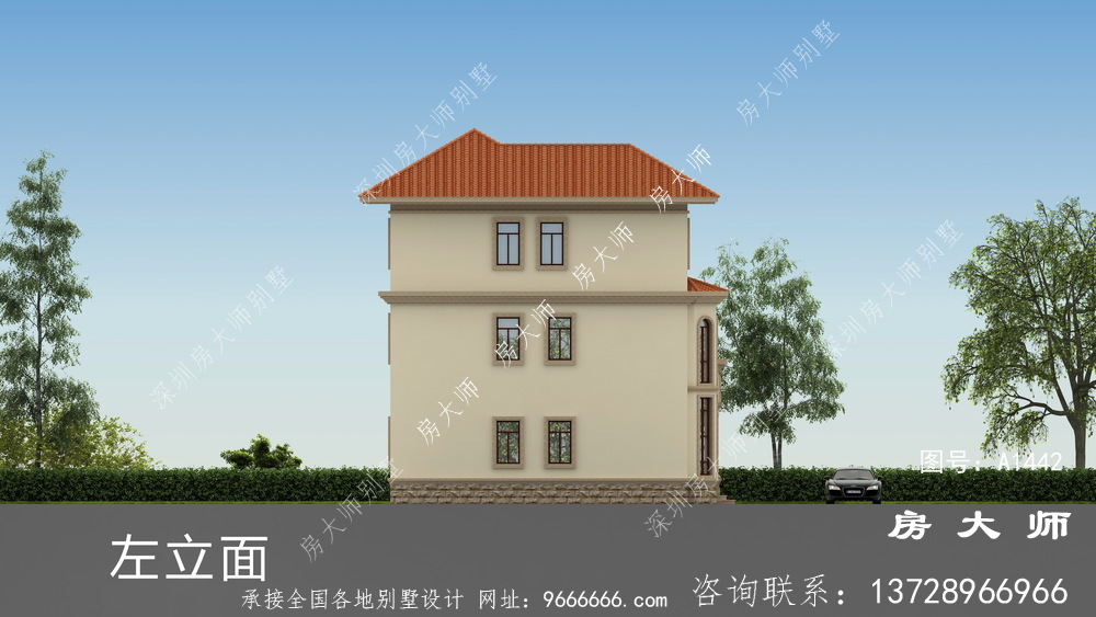 新农村欧式风格别墅设计图