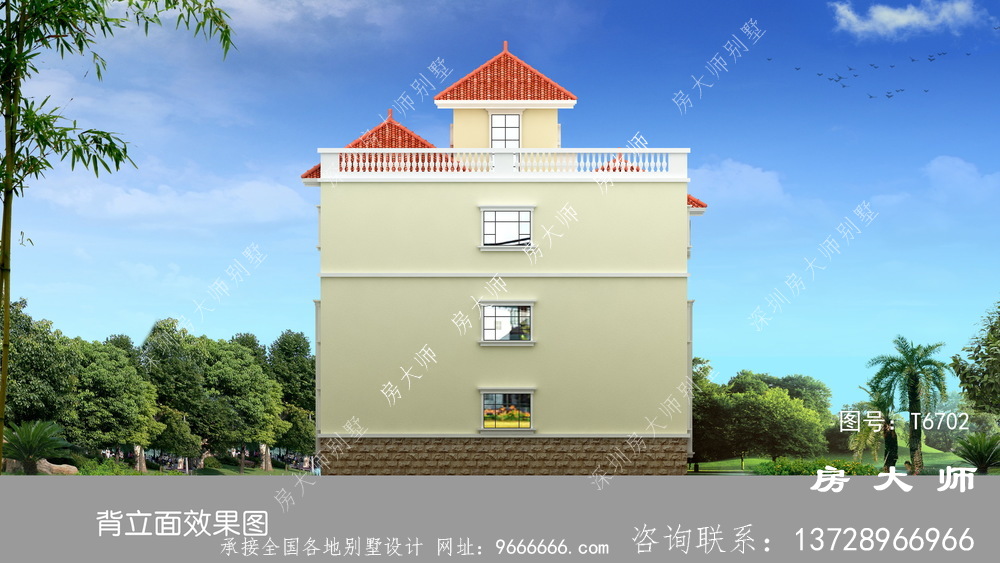 布局好又大气的小别墅设计效果图