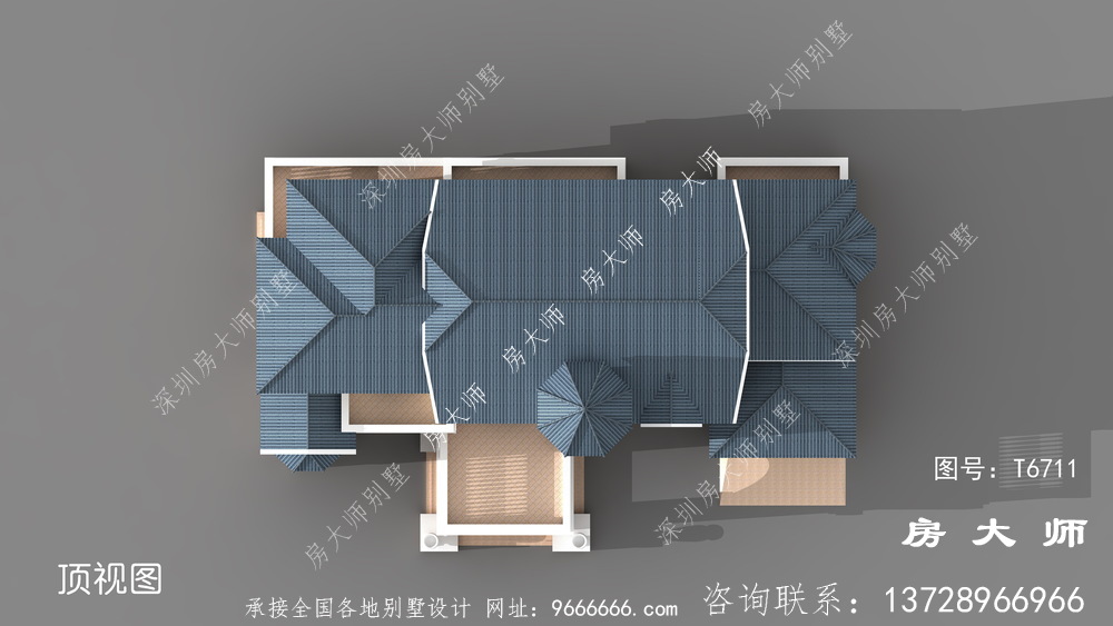 生活舒服又自在的欧式别墅设计图