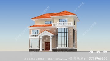 三层建筑的设计在总体设计上既现