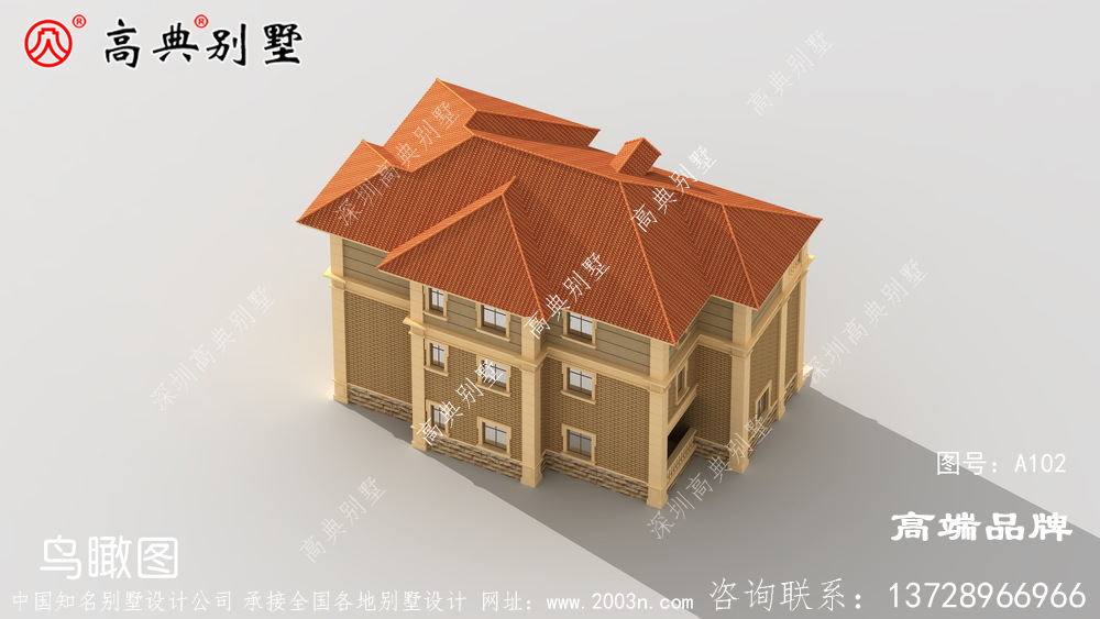 自建别墅设计图纸，美观大方精美
