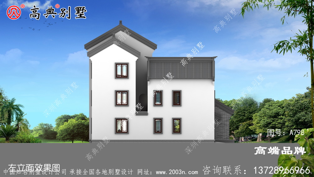 三层别墅设计图纸