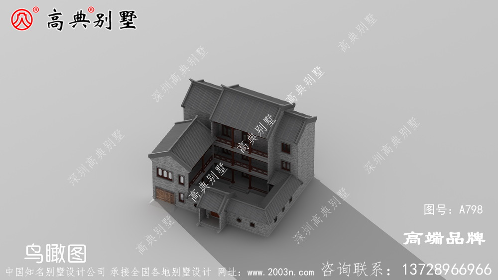 三层别墅设计图纸