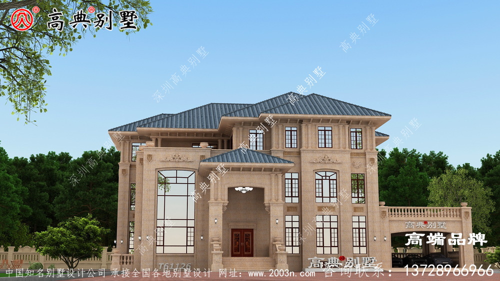 别墅设计图纸和效果图