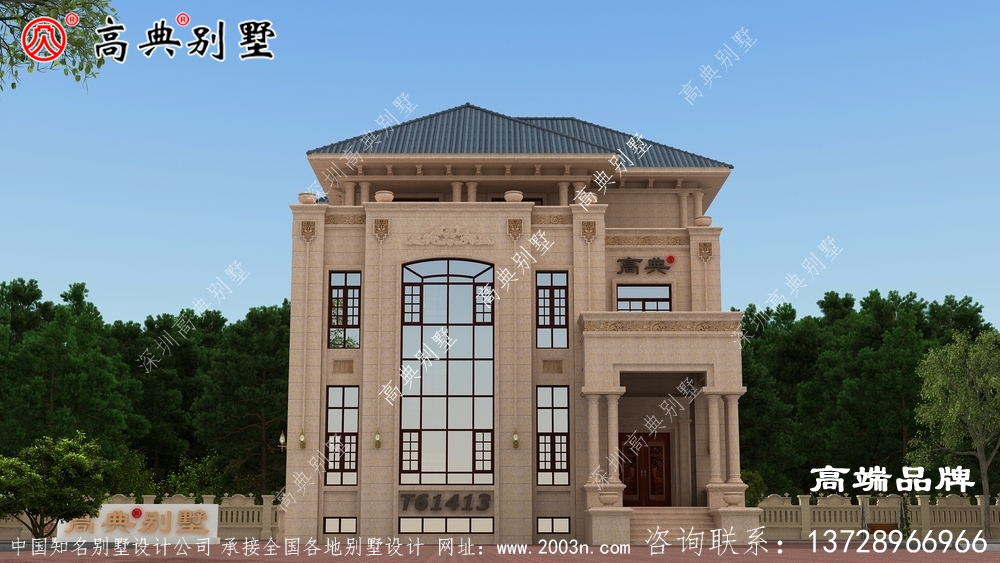 三层石材别墅豪宅施工图纸