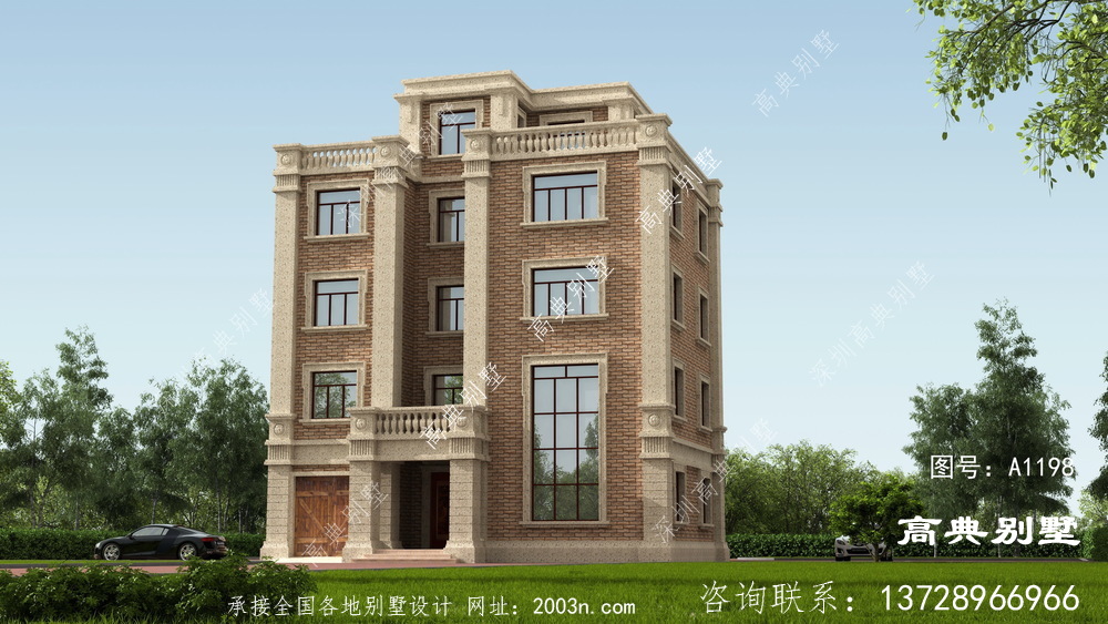 五层豪华别墅这样建，漂亮吗？