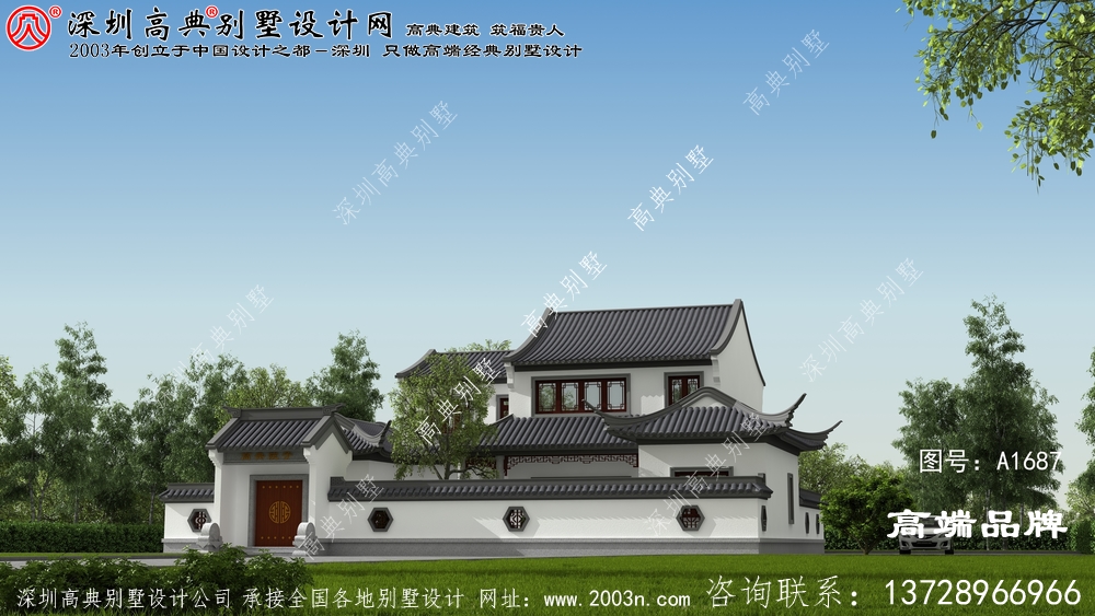 农村小楼房设计图，还有带小院子的户型