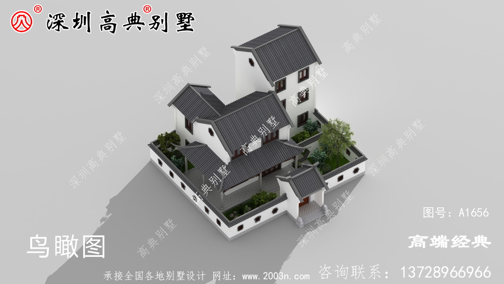 农村房屋布局设计图，不仅美观，而且建起来气场全开