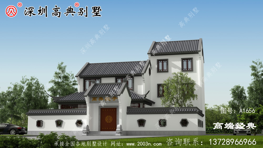农村房屋布局设计图，不仅美观，而且建起来气场全开
