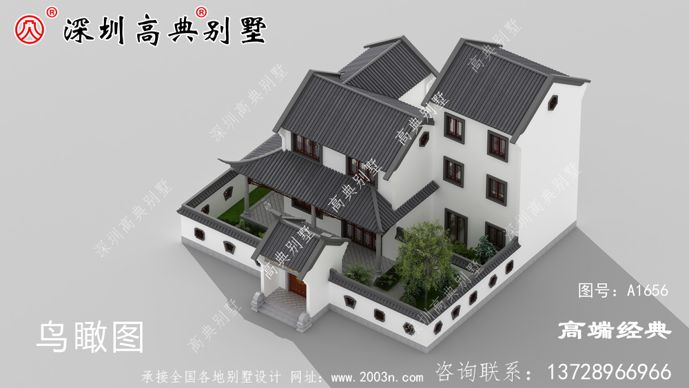 农村房屋布局设计图，不仅美观，而且建起来气场全开