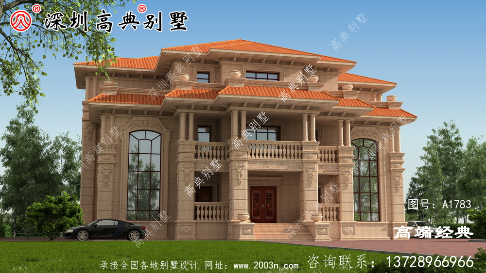 三层楼的设计图，真正值得建造的好房子，让乡村别墅不再普通。