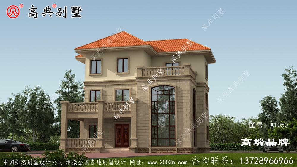 农村建选三层户型，不大不小刚刚好