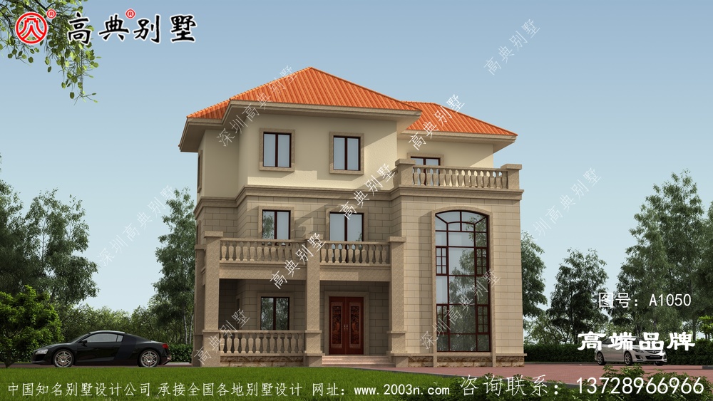 农村建选三层户型，不大不小刚刚好
